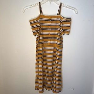 Girl’s Art Class Striped Dress